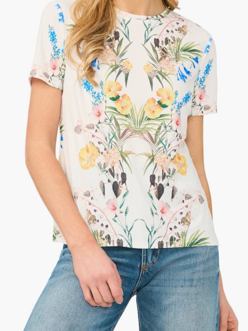 Ted Baker Floral Graphic T-shirt - Picture 3 of 11